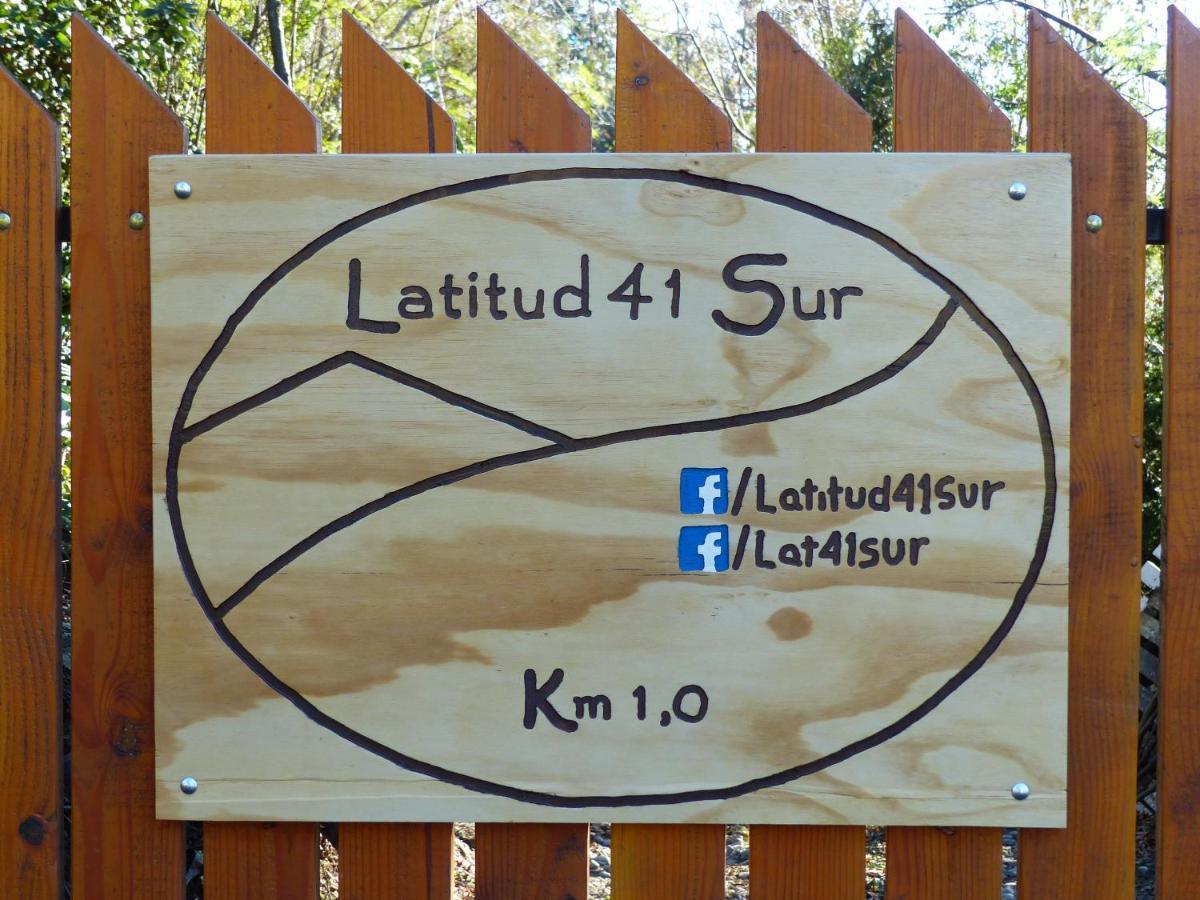 Cabanas Latitud 41 Sur Quillaipe Eksteriør bilde